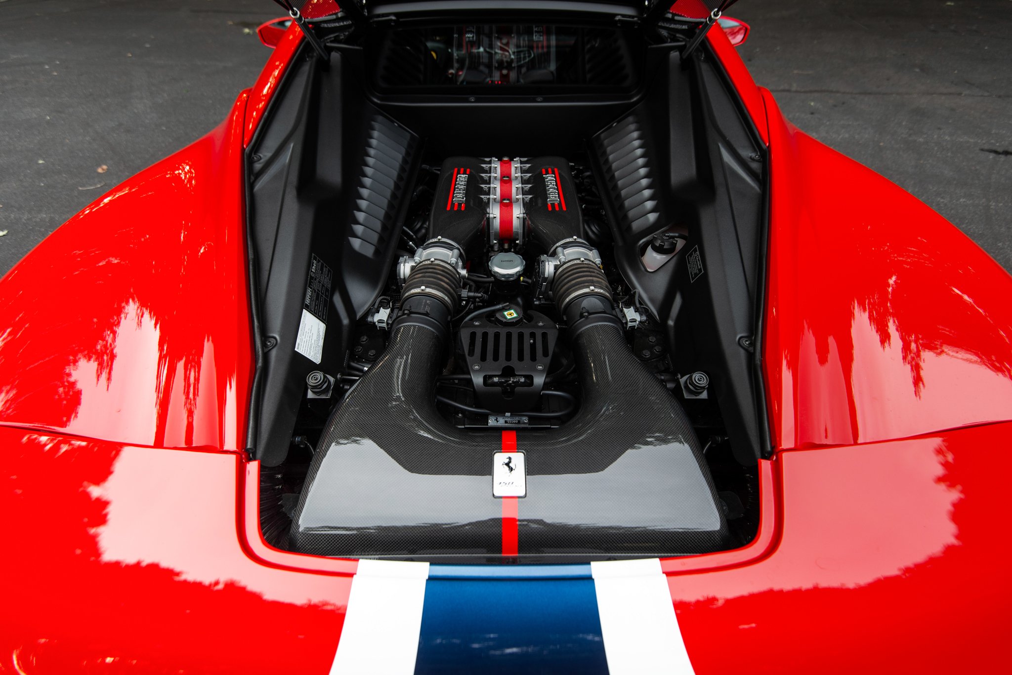 2015 Ferrari 458 Speciale Nart stripes