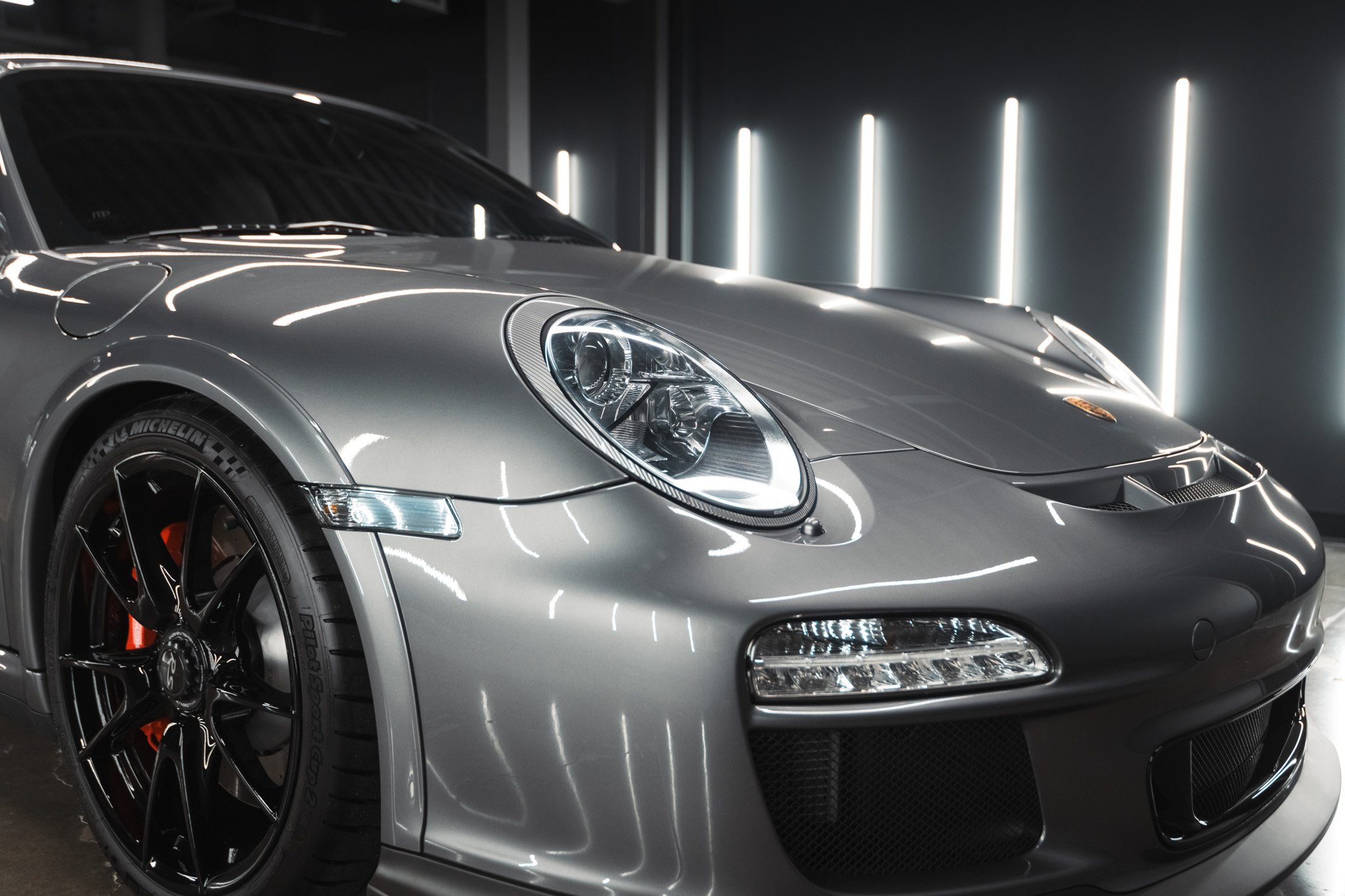 2011 Porsche GT3RS in Meteor Grey Metallic