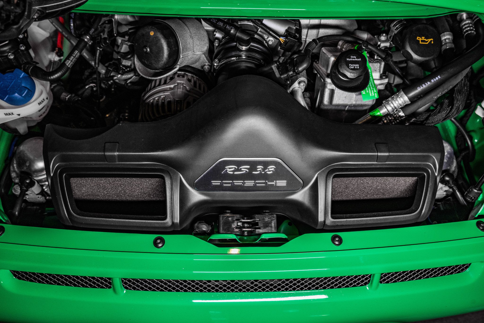 2011 Porsche GT3RS in RS Green